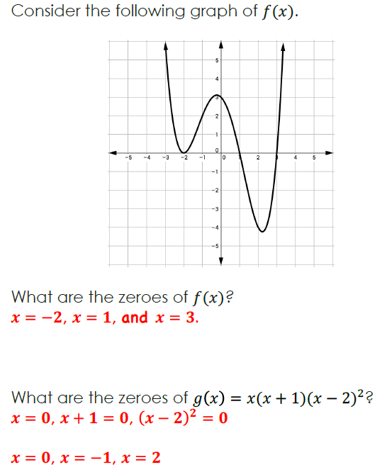 polynomial functions 3.8 answers
